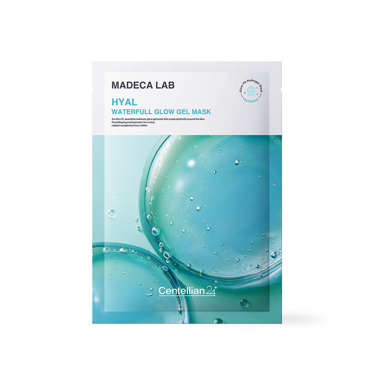 ماسك الجل Madeca لترطيب مكثّف يمنح البشرة إشراقة نضرة ومظهراً ممتلئاً 1 قطعة