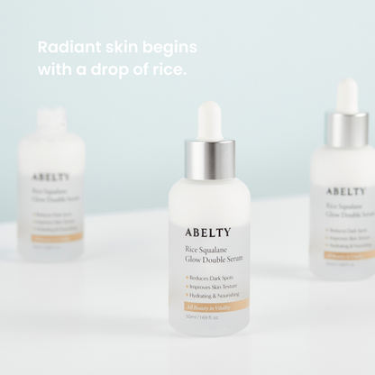 [Abelty] Rice Squalane Glow Double Serum 50ml