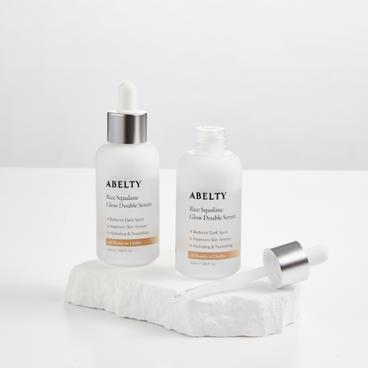 [Abelty] Rice Squalane Glow Double Serum 50ml